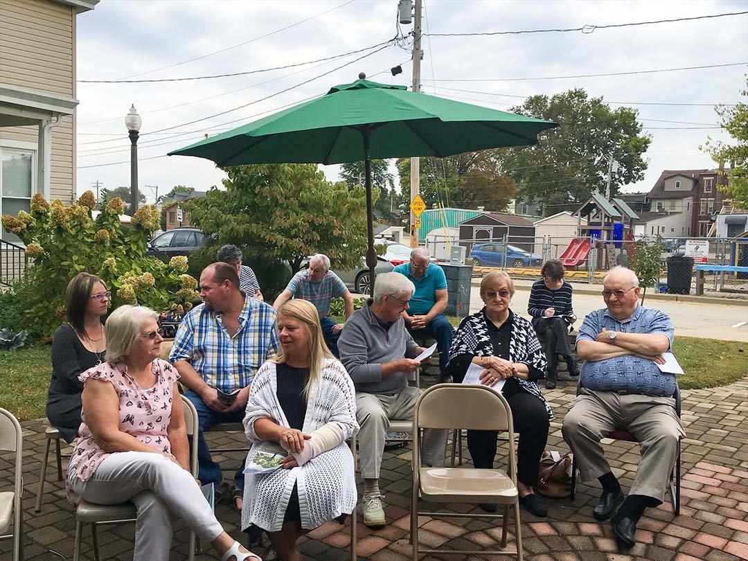 outside-church outside church